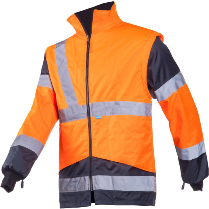 Parka haute visibilité 4 en 1 Siopor Sioen de travail