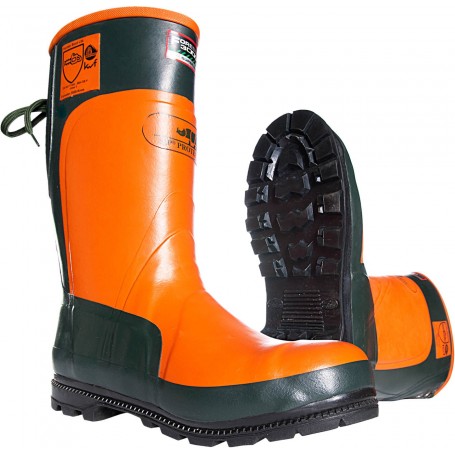 Botte bucheron forestier anti-coupure