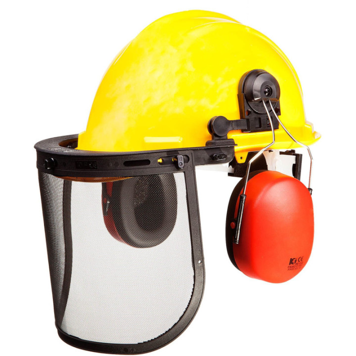 Casque forestier complet SIP pour bûcheron adulte