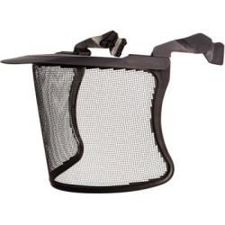 Visière pour casque forestier.