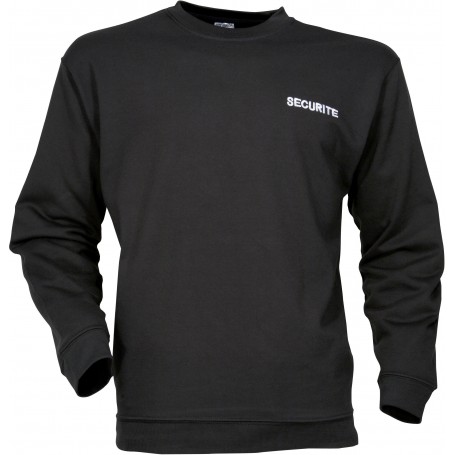 Sweat-shirt pour agent de sécurité et gardiennage