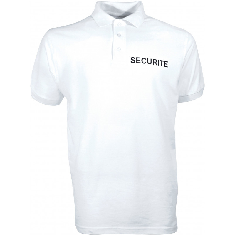 Polo pour agent de sécurité et de surveillance