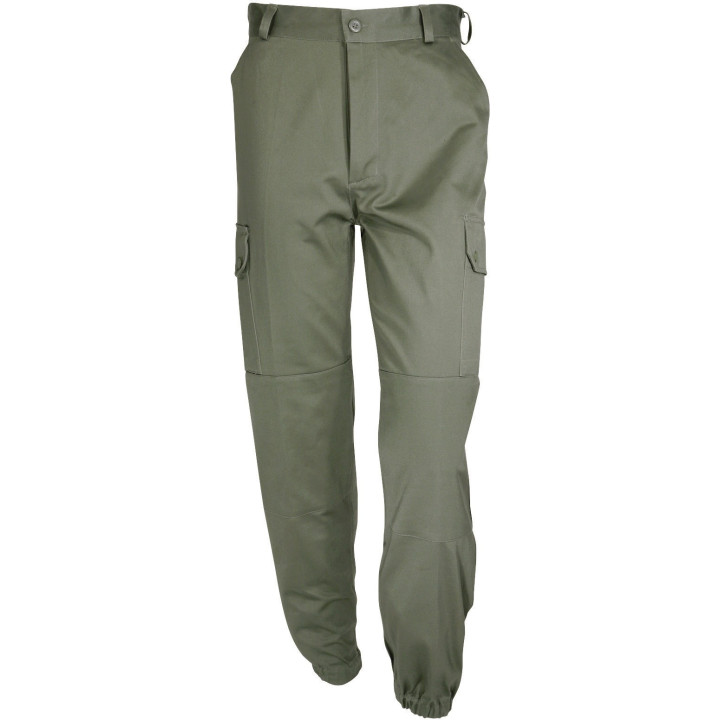 Pantalon treillis F2 satin sécurité homme 100% coton