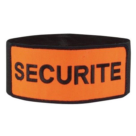 Brassard agent de "SECURITE" fermeture scratch