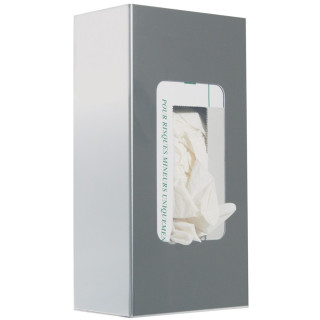 Distributeur mural gants jetables inox pro cuisine France