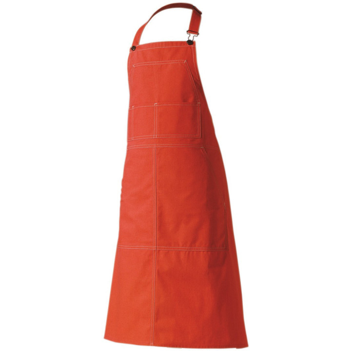 Tablier à bavette coton Molinel cuisine service pro