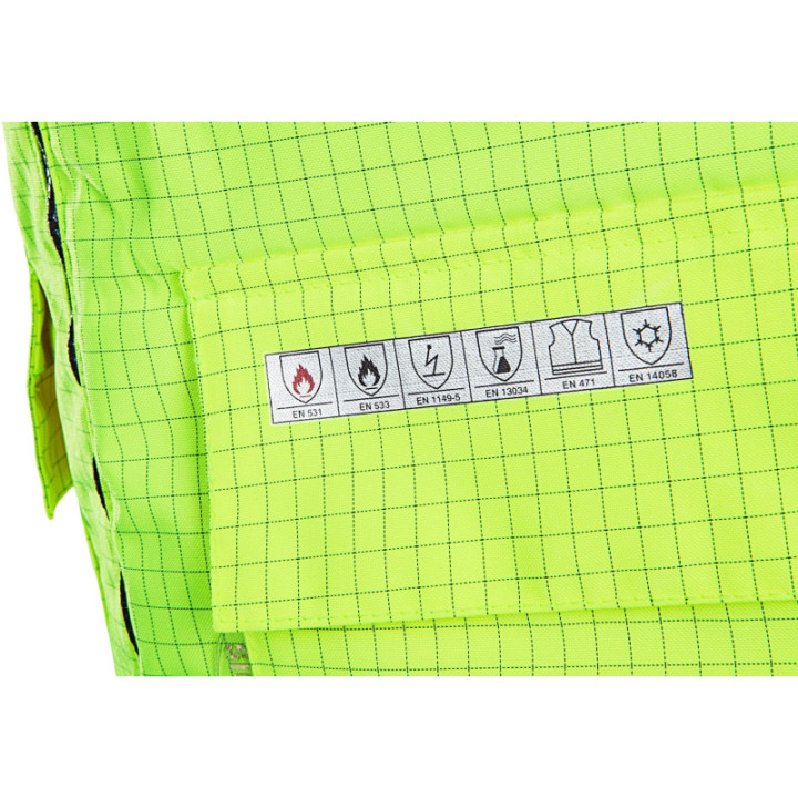 Gilet haute visibilité ignifugé antistatique Sioen pro