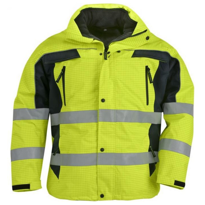Parka 3 en 1 haute visibilité antistatique anti-feu pro