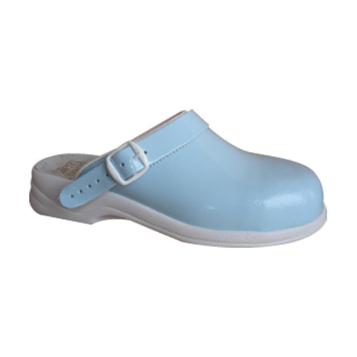 Sabot de sécurité cuir couleur SATFY pour cuisine pro