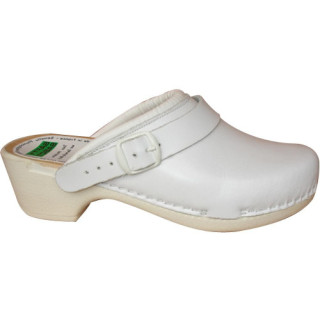 Sabot de travail bois flexible sans sécurité adulte pro