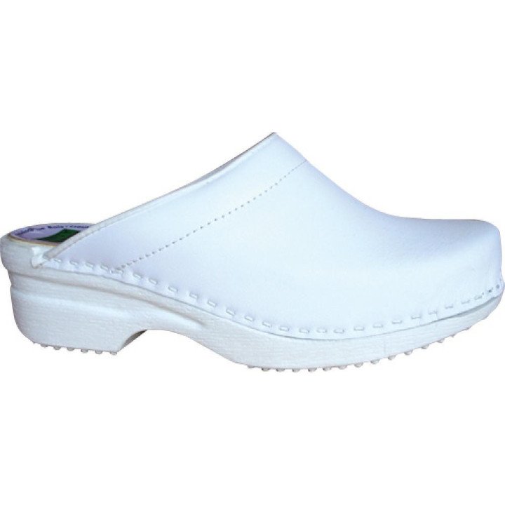 Sabot de travail bois PU sans sécurité homme unisexe