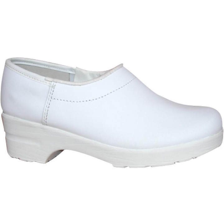 Sabot de travail cuir semelle PU antidérapante unisexe