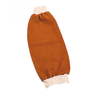 Manchettes en cuir soudeur 40 cm protection avant-bras