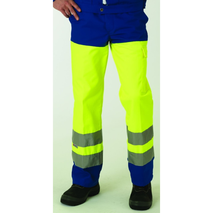 Pantalon haute visibilité EN 20471 classe 2 homme pro