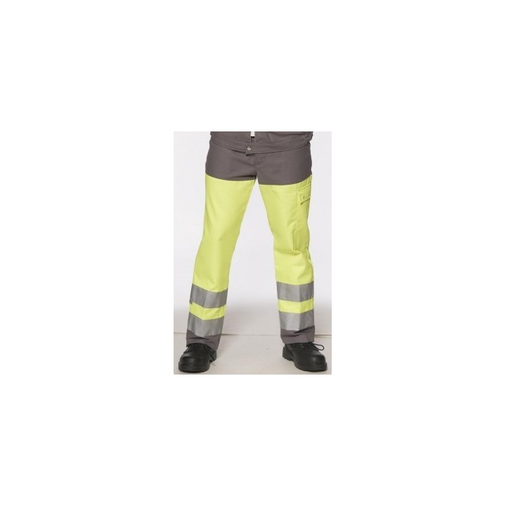 Pantalon haute visibilité EN 20471 classe 2 homme pro