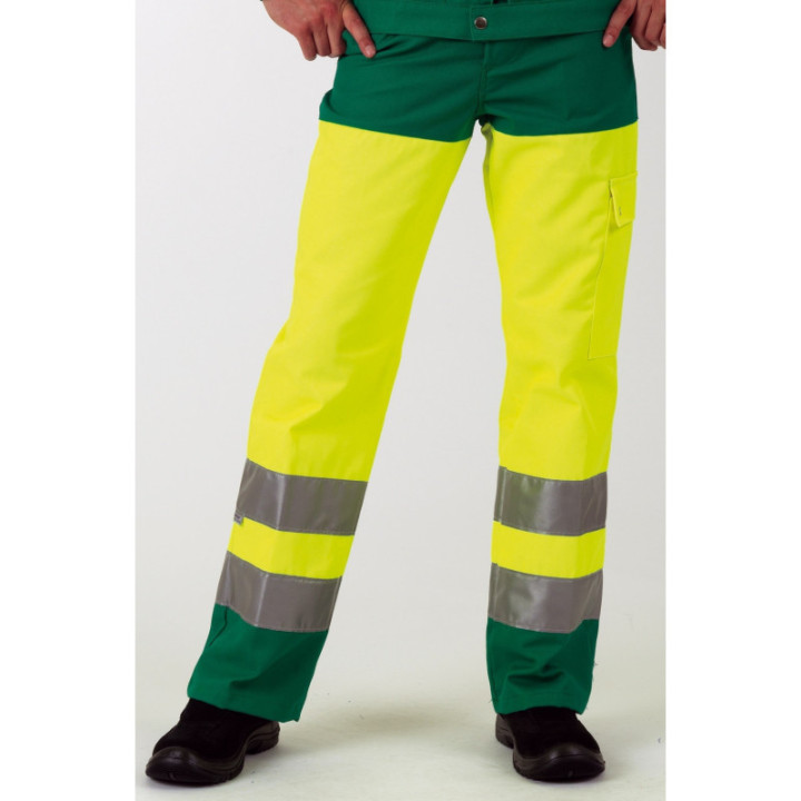 Pantalon haute visibilité EN 20471 classe 2 homme pro