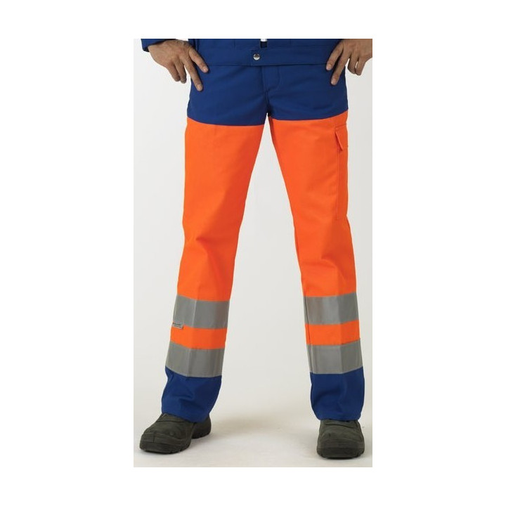 Pantalon haute visibilité EN 20471 classe 2 homme pro