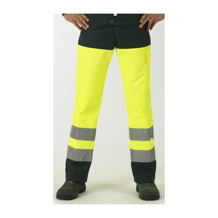 Pantalon haute visibilité EN 20471 classe 2 homme pro