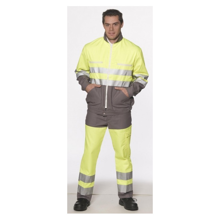 Pantalon haute visibilité EN 20471 classe 2 homme pro