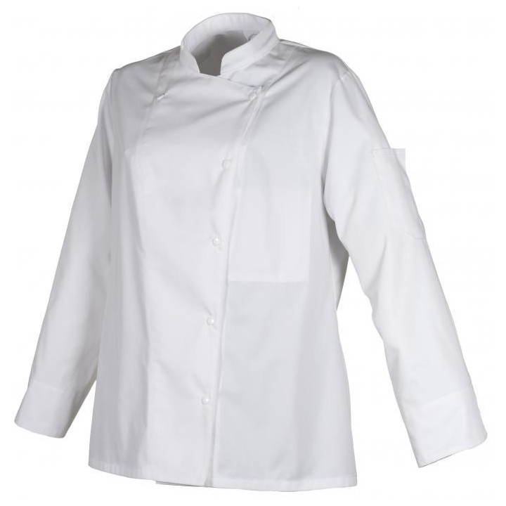 Veste femme Manille blanche ROBUR travail manches longues