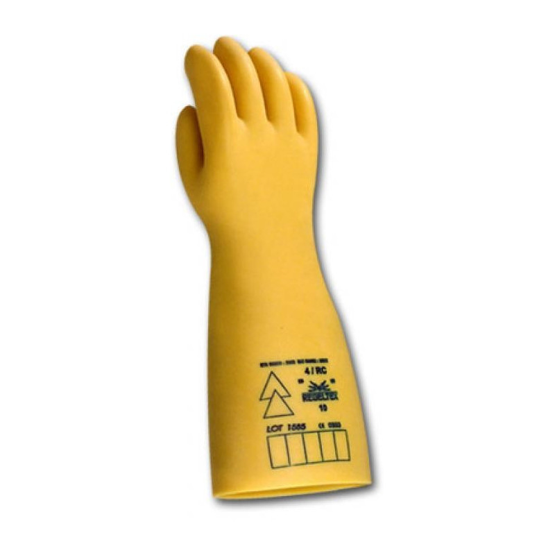 Gants isolants pour travaux sous tension classe 00