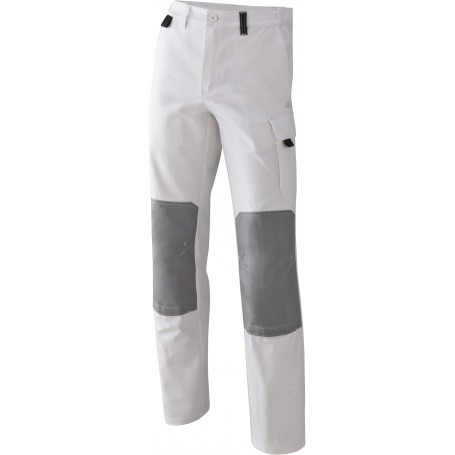 Pantalon avec genouillère BASIQUE BLANC Molinel