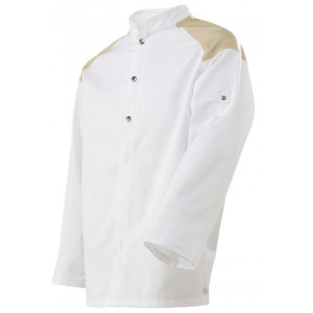 Veste de cuisine brigad molinel bas volet dos avec filet