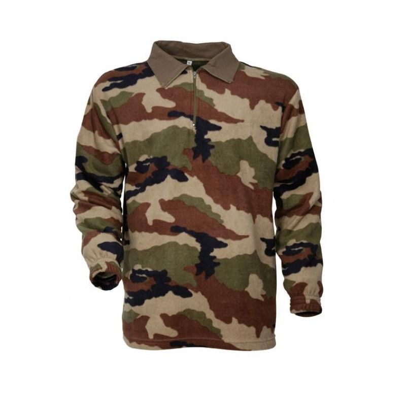 Chemise f1 polaire camouflage
