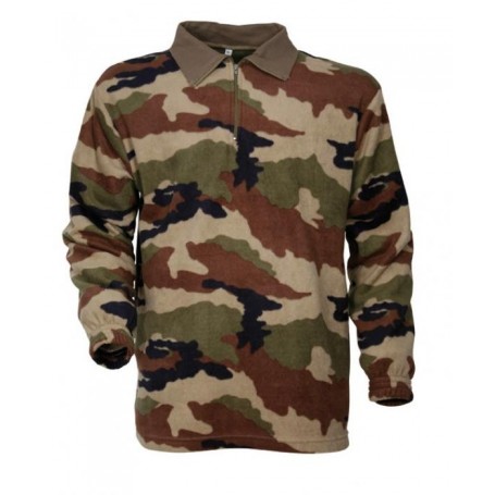Chemise f1 polaire camouflage