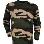 Tee shirt chasseur, pêcheur manches longues couleur camouflée