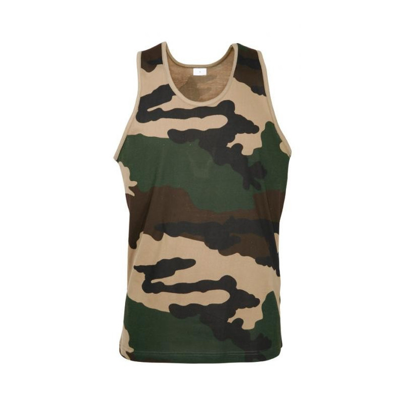 Débardeur camouflage armée