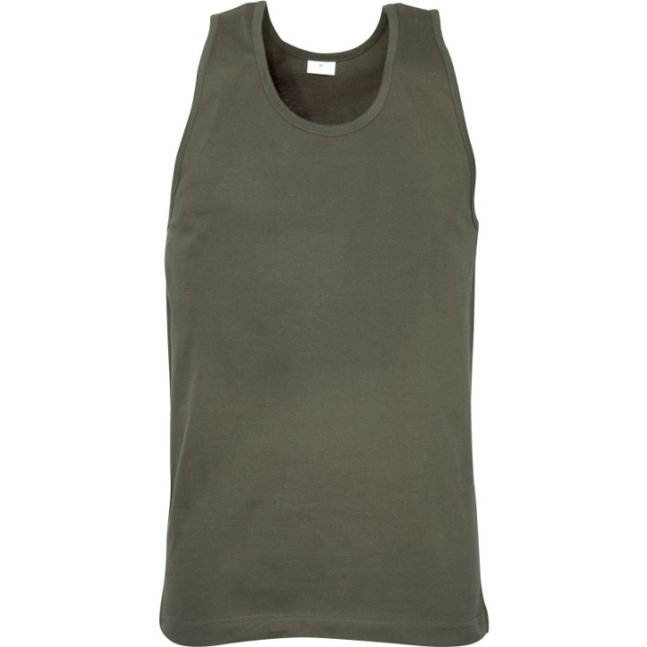 Débardeur uni coton homme chasse pêche confort