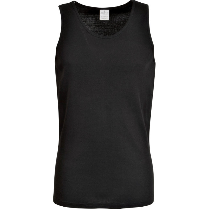 Débardeur uni coton homme chasse pêche confort