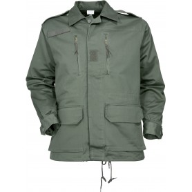 Veste treillis militaire satin