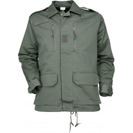 Veste treillis militaire satin