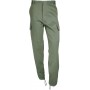 Pantalon treillis satin