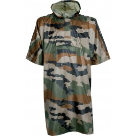 Poncho imperméable camouflage armée