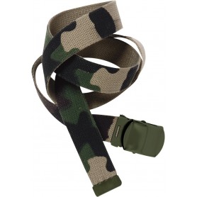 Ceinture toile camouflage