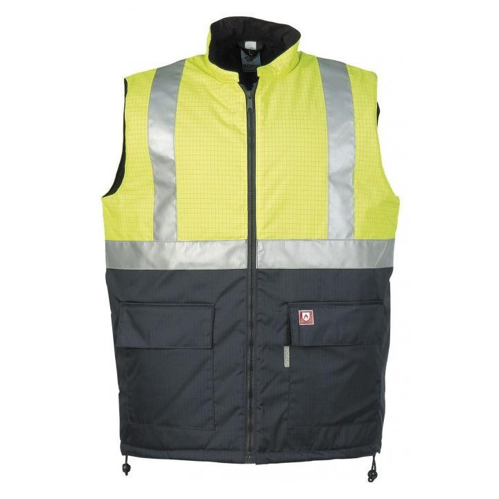 Gilet haute visibilité ignifugé antistatique Sioen pro