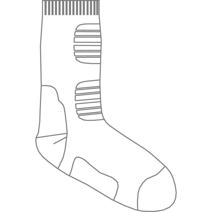 Chaussettes worker BP homme unisexe pour travail intensif