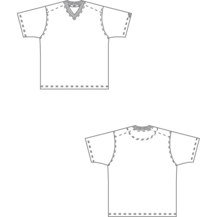 T-shirt unisexe prélavé workwear BP blanc manches courtes