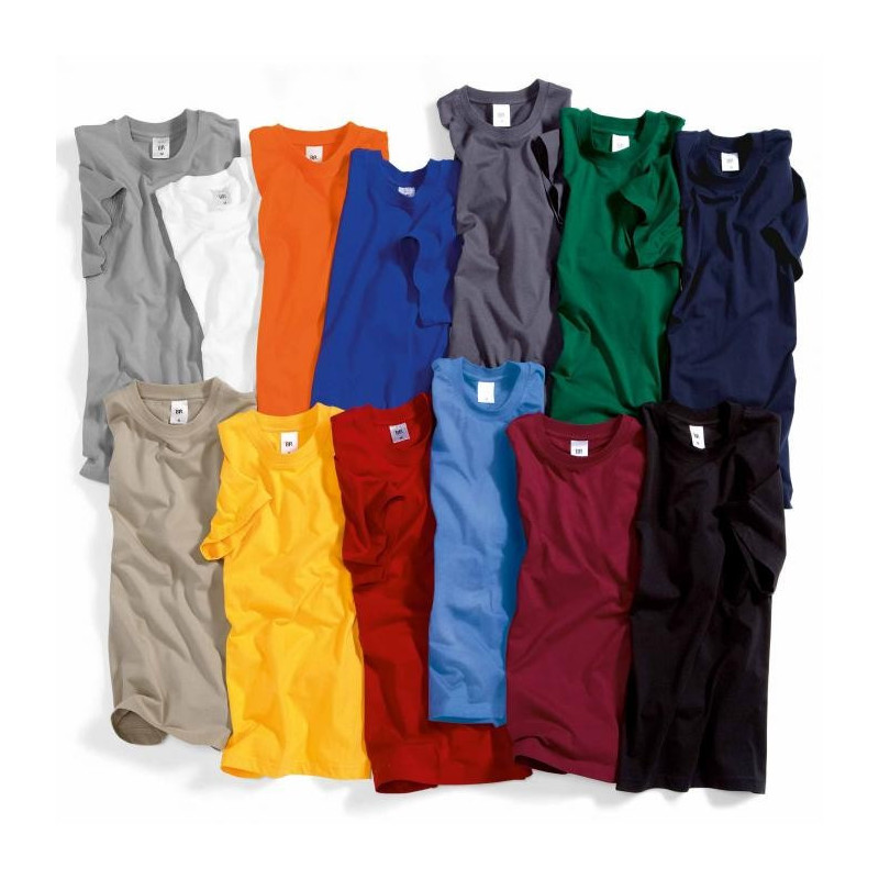 T-shirt unisexe épaules renforcées adapté lavage industriel