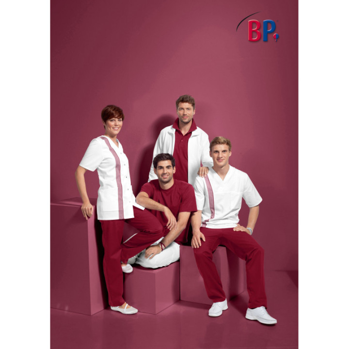 T-shirt unisexe pro épaules renforcées lavage industriel