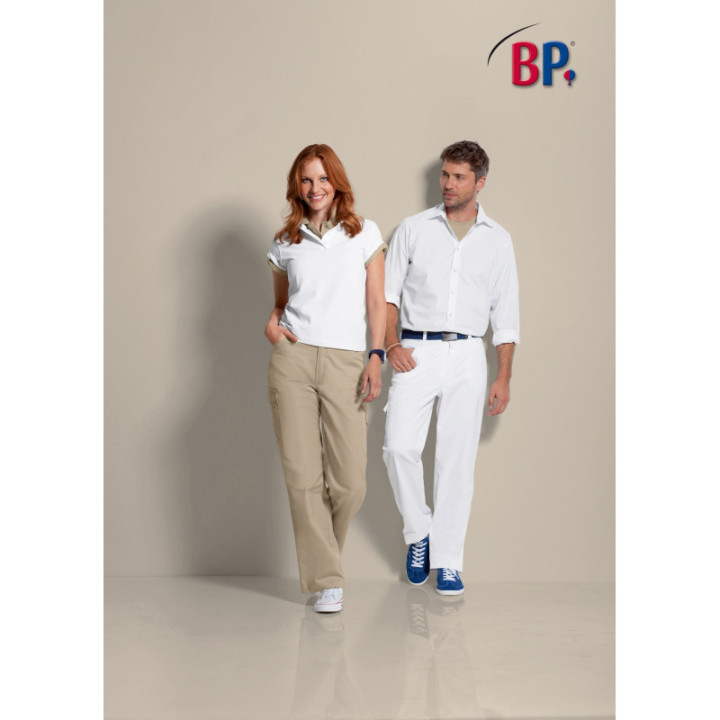 Pantalon avec poches cuisses BP homme médical bleu