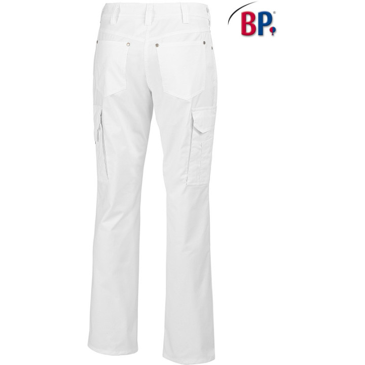 Pantalon coupe jean femme médical blanc BP achat en ligne