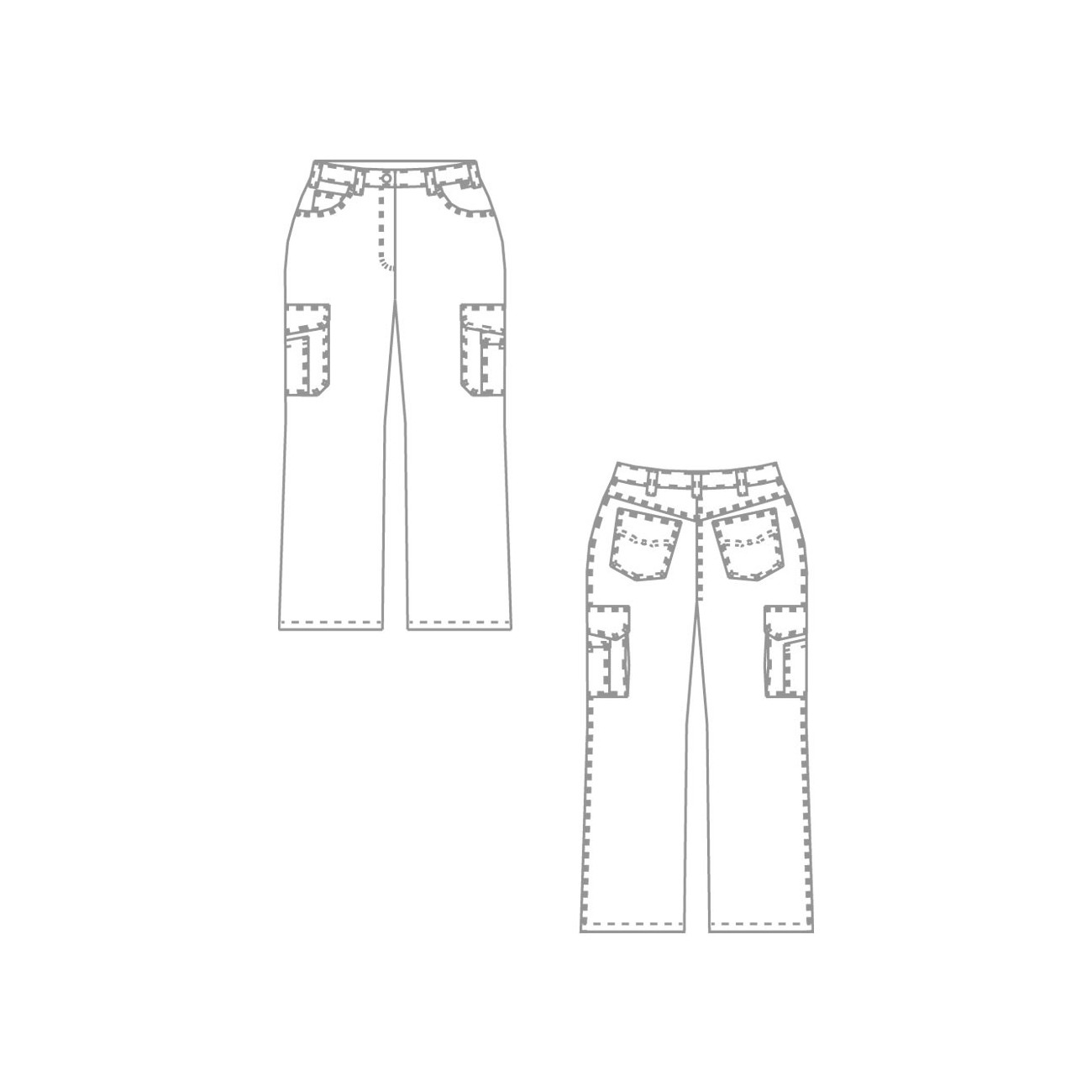Pantalon coupe Jean femme médical