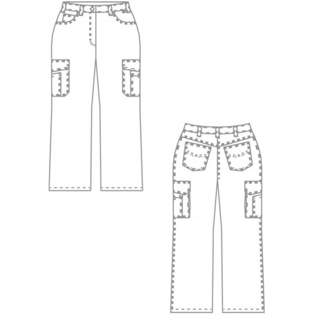 Pantalon coupe Jean femme médical