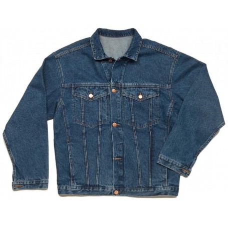 Blouson jean fermeture boutons