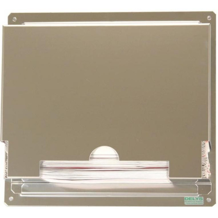 Distributeur inox de calots mural hygiénique professionnel