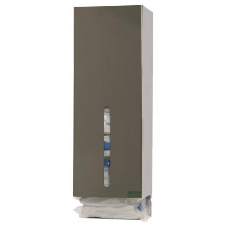 Distributeur mural kits visiteurs jetables inox professionnel